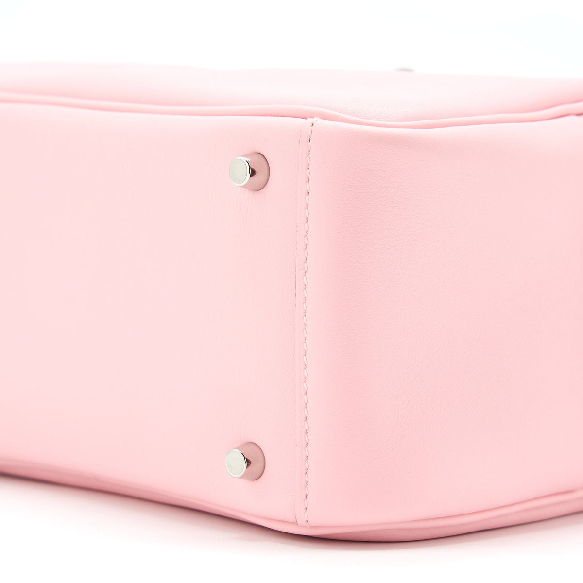 Hermes Mini Lindy Swift 3Q Sakura Pink SHW