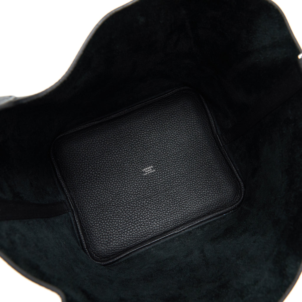 Hermes Picotin 22 Black SHW