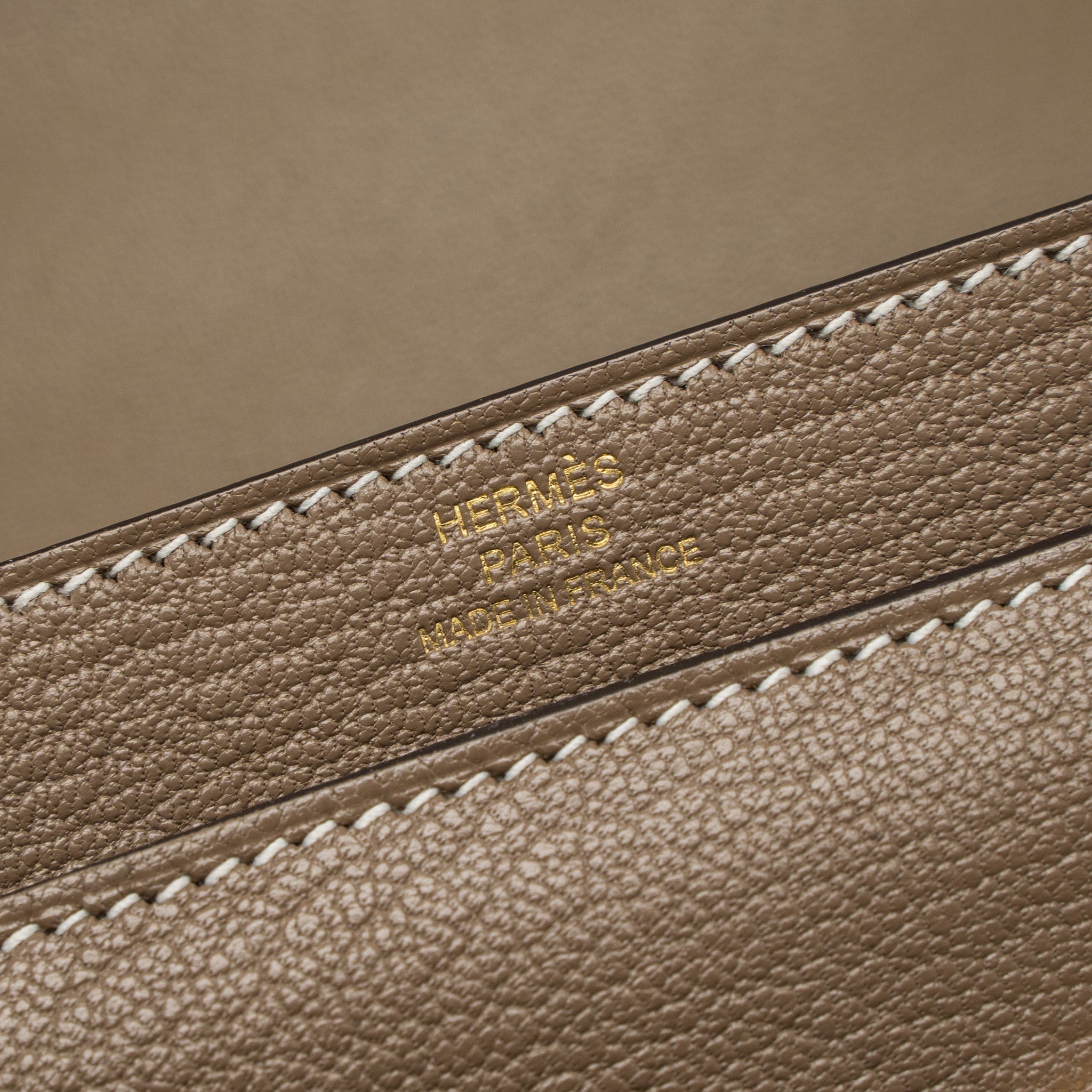 HERMES MINI VERROU CHÈVRE MYSORE ETOUPE LGHW