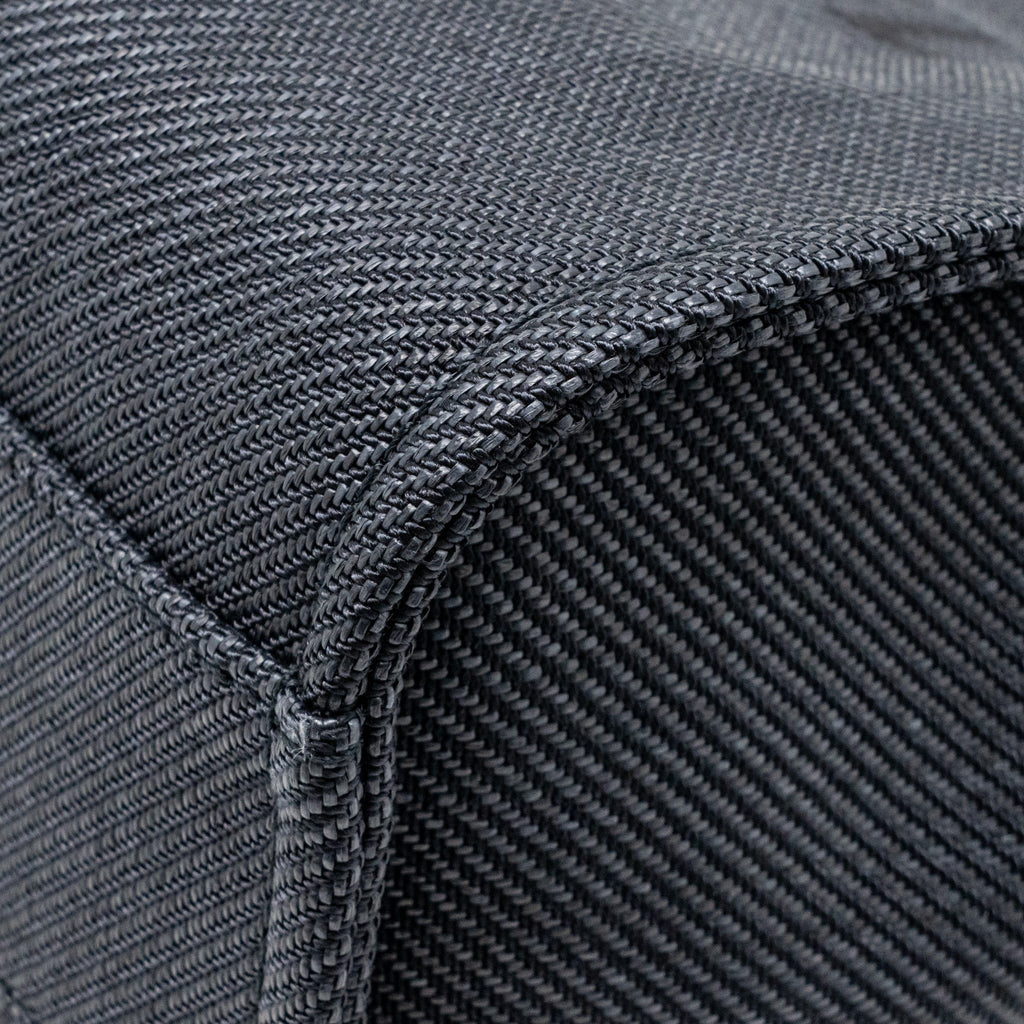Chanel Deauville tote fabric black LGHW