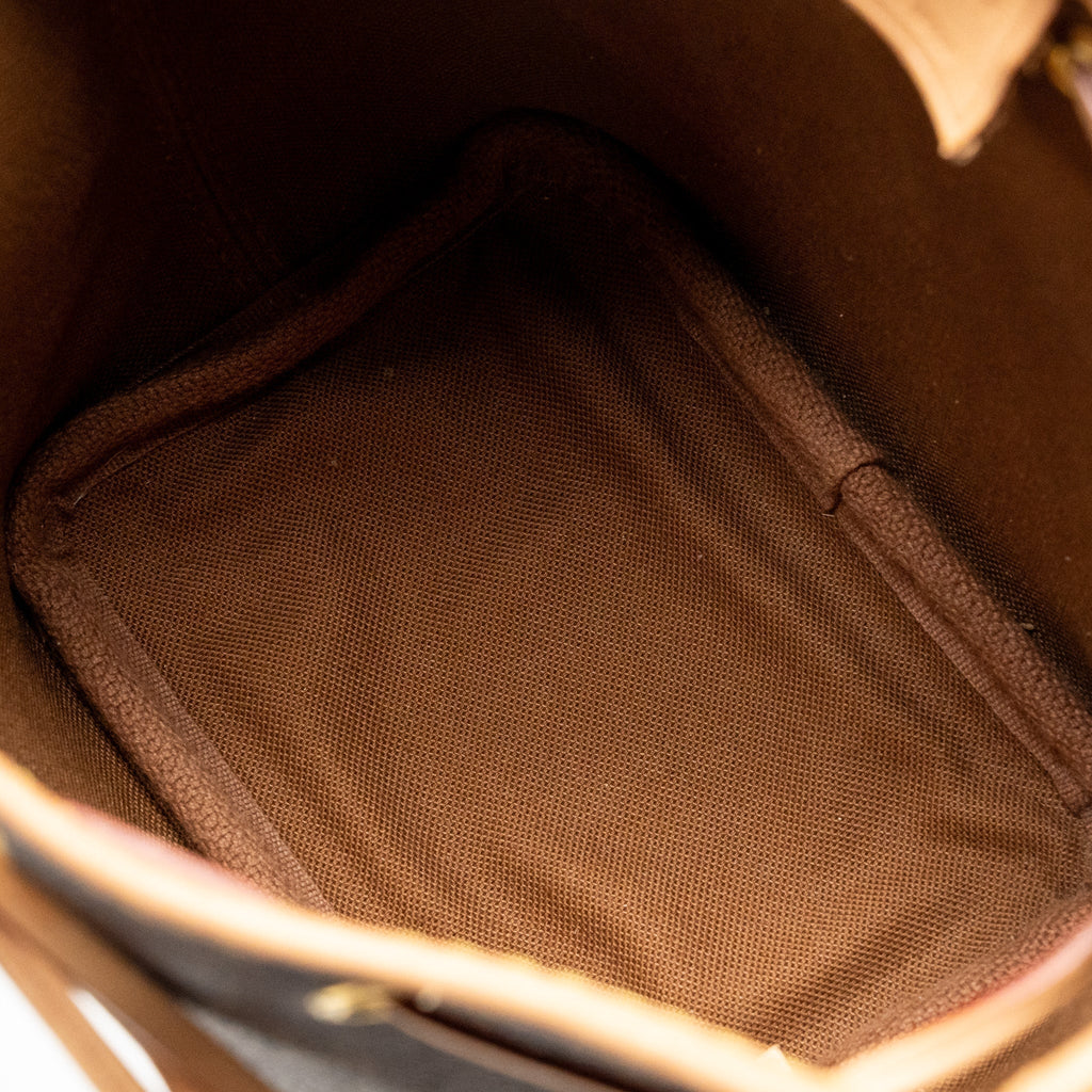 LOUIS VUITTON NANO NOE MONOGRAM CANVAS GHW