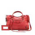 BALENCIAGA CLASSIC CITY BAG RED