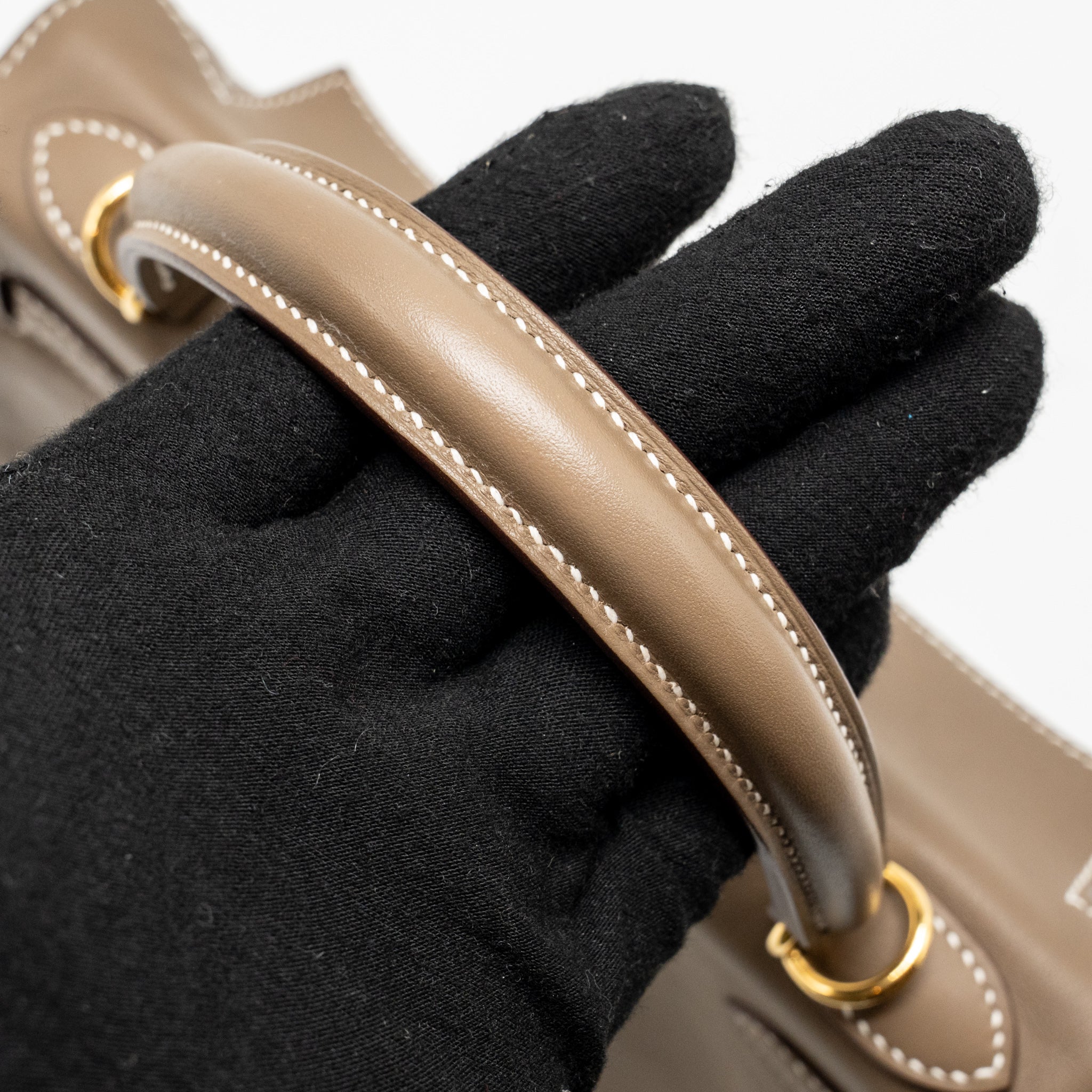 HERMES KELLY 25 SWIFT ETOUPE GHW