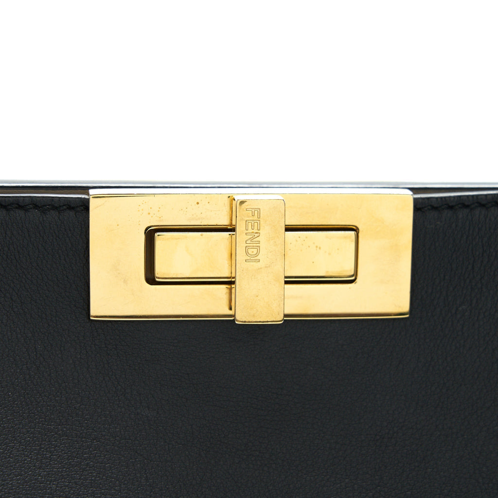 FENDI PEEKABOO BAG BLACK GHW