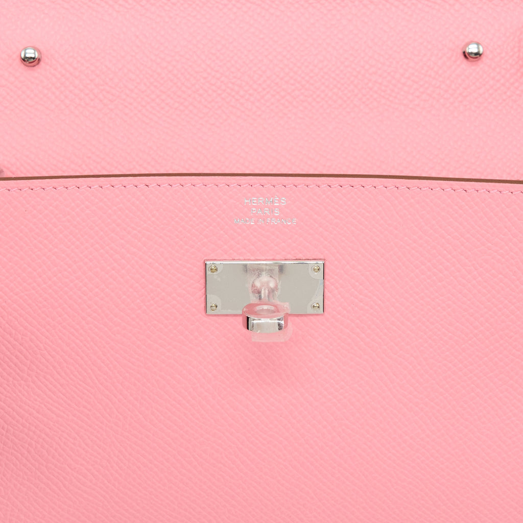 HERMES KELLY TO GO EPSOM 1Q ROSE CONFETTI SHW