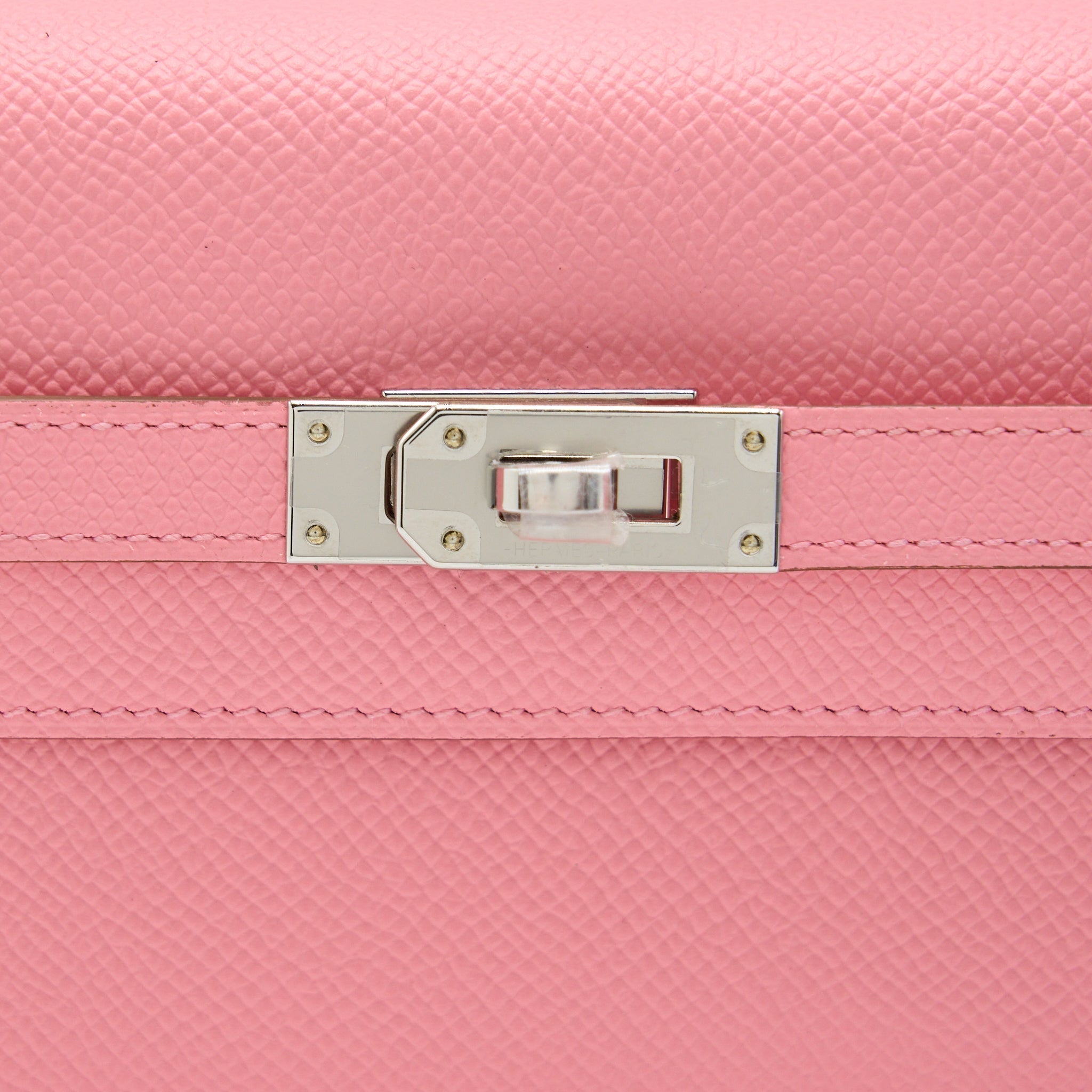 HERMES KELLY TO GO EPSOM 1Q ROSE CONFETTI SHW