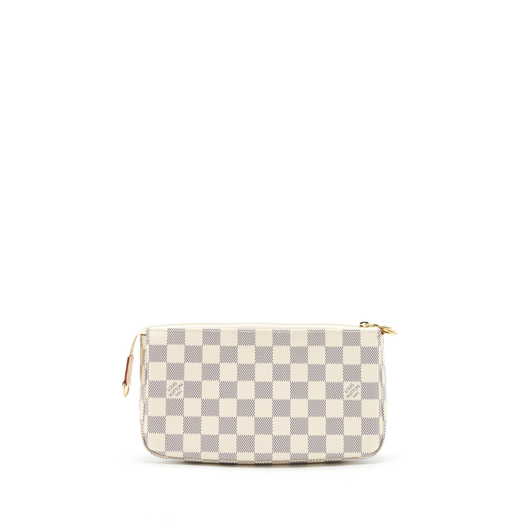 LOUIS VUITTON POCHETTE ACCESSORIES DAMIER AZUR YEAR 2022