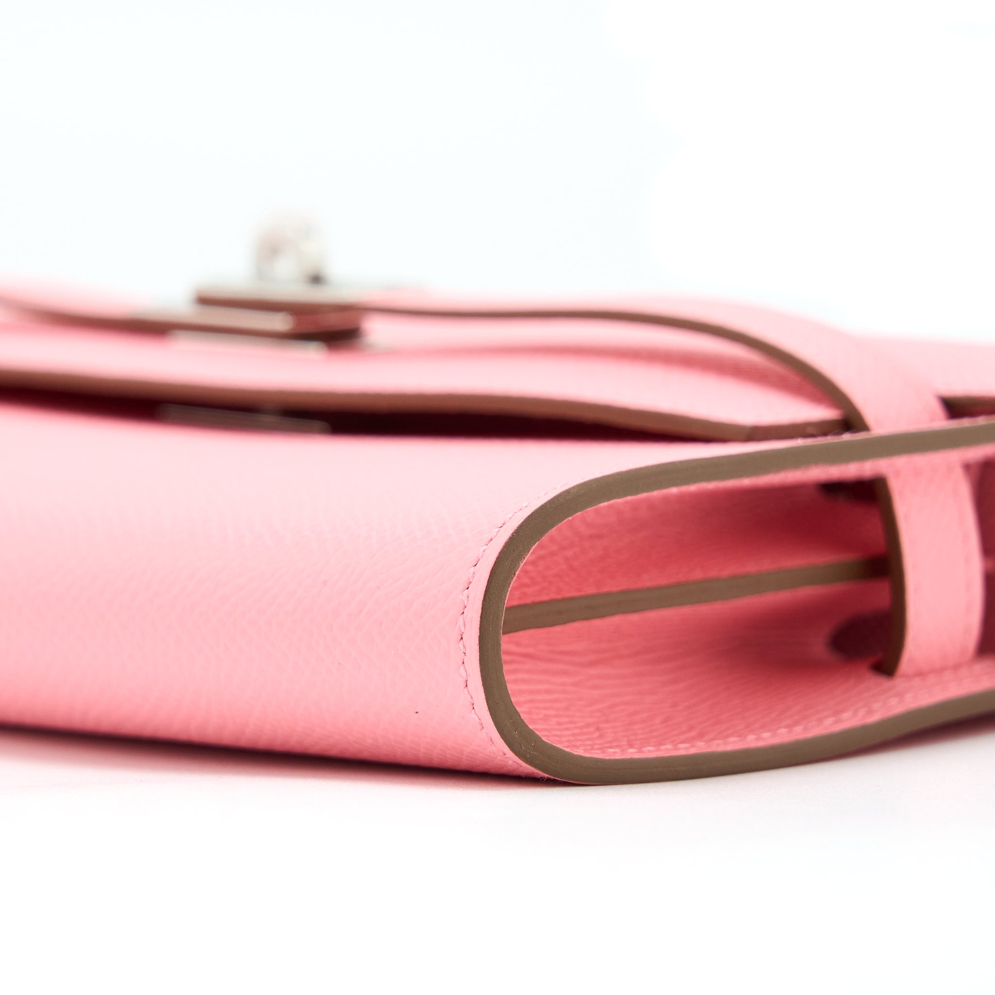 HERMES KELLY TO GO EPSOM 1Q ROSE CONFETTI SHW