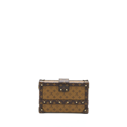LOUIS VUITTON PETITE MALLE MONAGRAM REVERSE CANVAS GHW