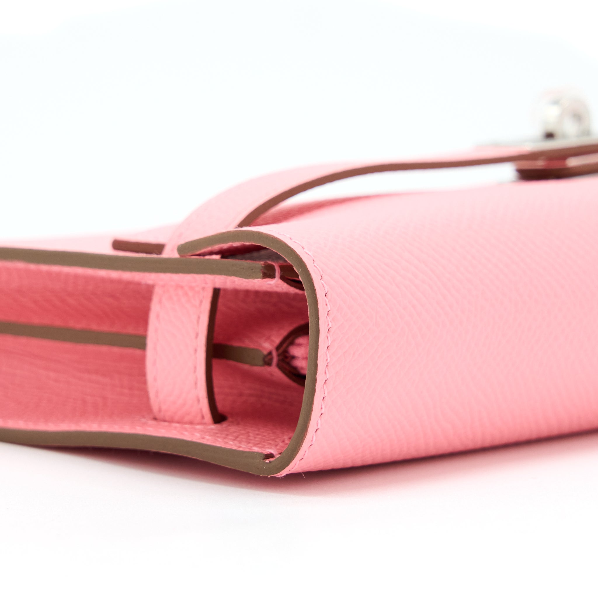 HERMES KELLY TO GO EPSOM 1Q ROSE CONFETTI SHW