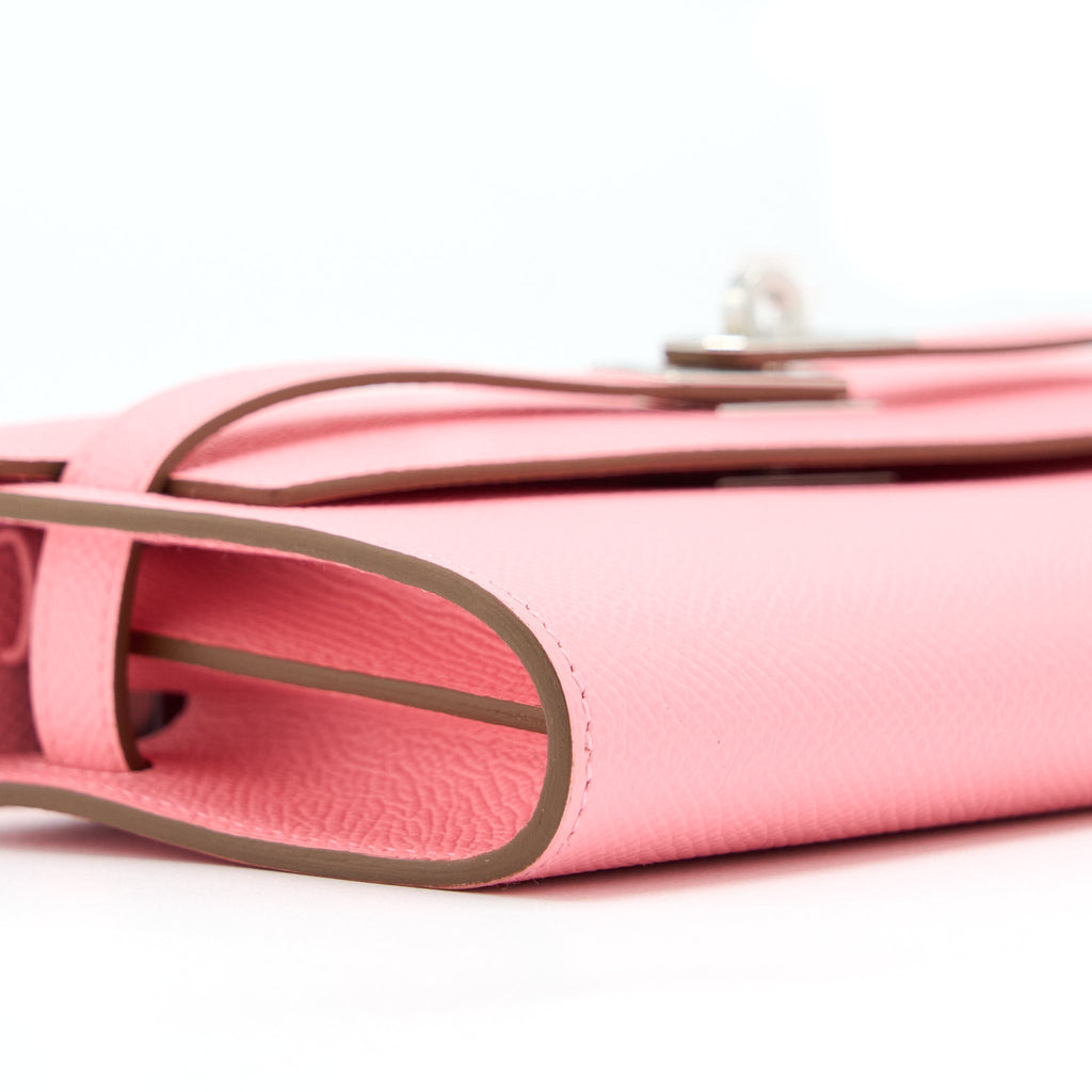 HERMES KELLY TO GO EPSOM 1Q ROSE CONFETTI SHW