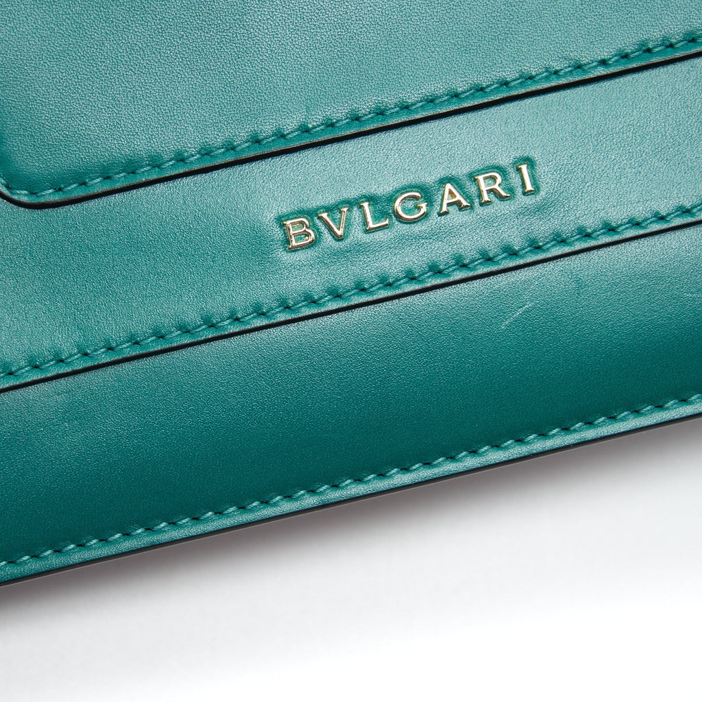 BVLGARI SERPENTI FOREVER BAG CALFSKIN GREEN