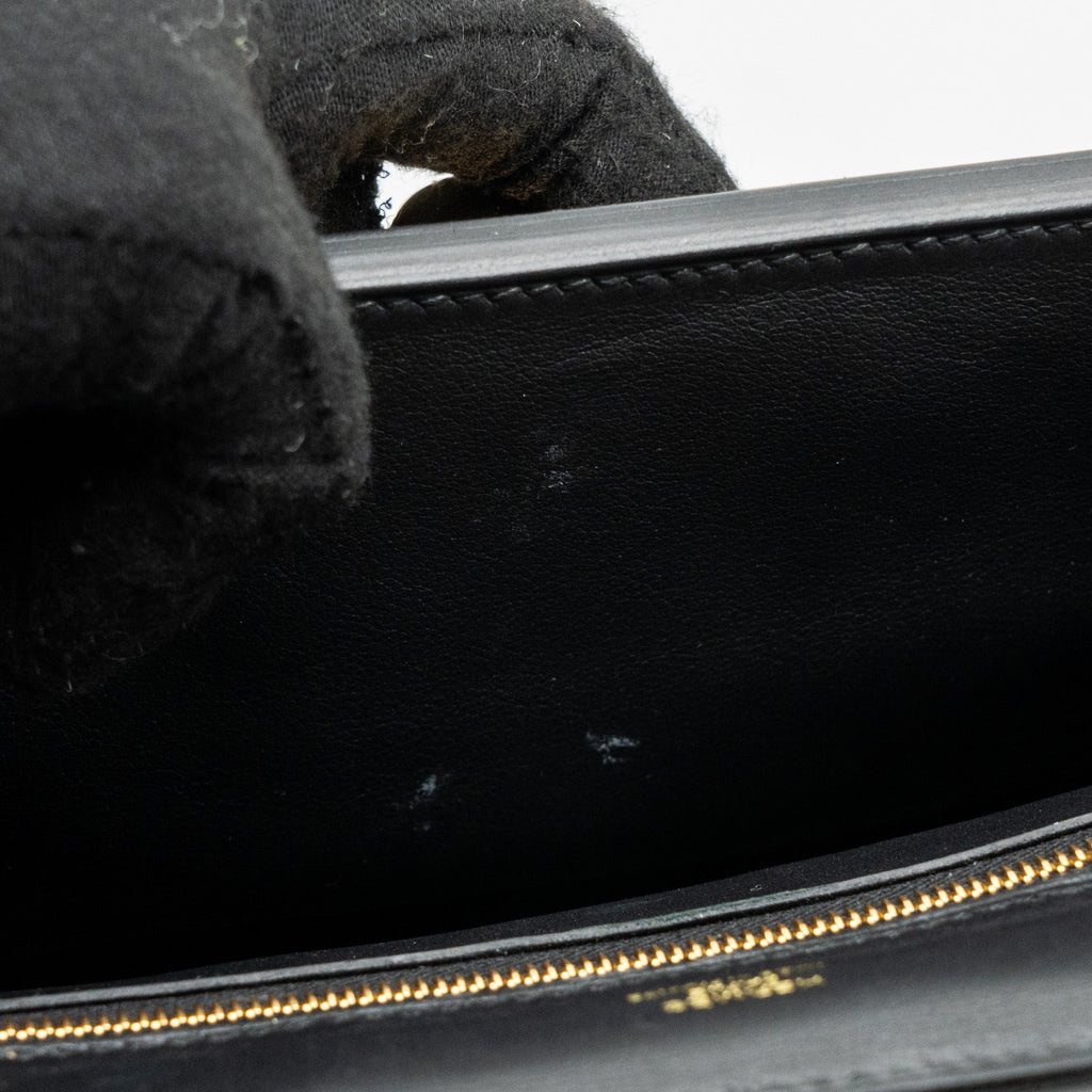 HERMES MINI 24/24 2424-21 BAG SWIFT/VOLUPTO BLACK GHW