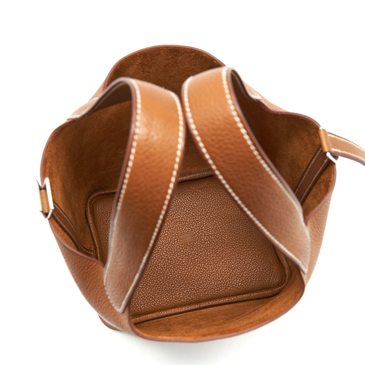 Hermes picotin 18 Lock bag Barenia Faubourg Calfskin Gold SHW