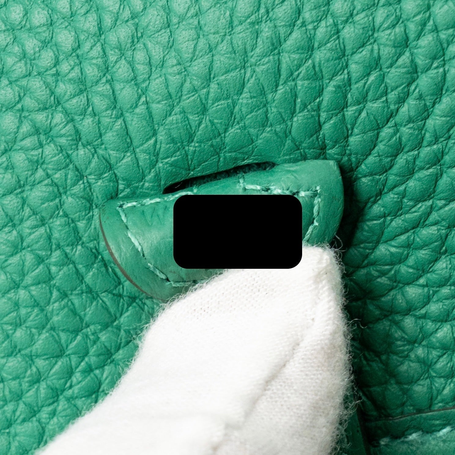 HERMES MINI EVELYNE CLEMENCE VERT VERTIGO GHW