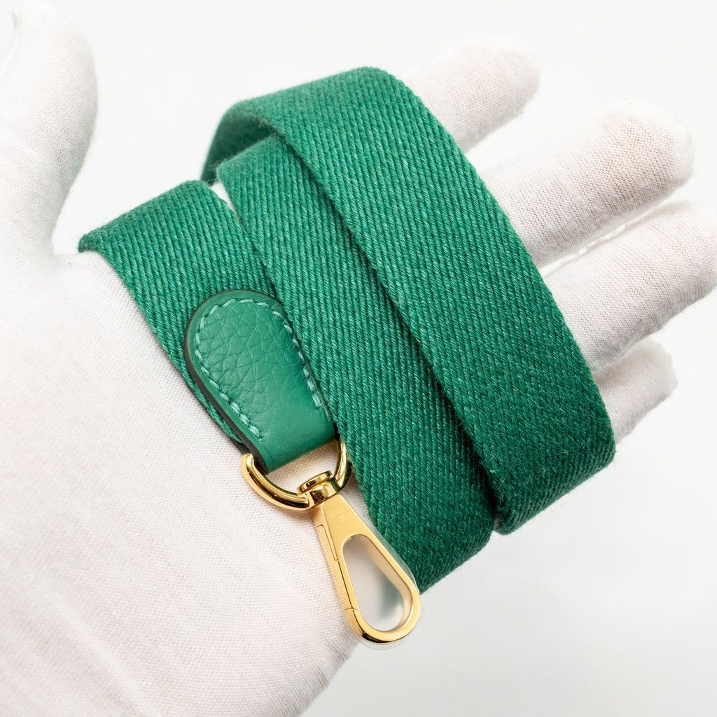 HERMES MINI EVELYNE CLEMENCE VERT VERTIGO GHW