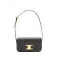 CELINE TRIOMPHE SHOULDER BAG GHW