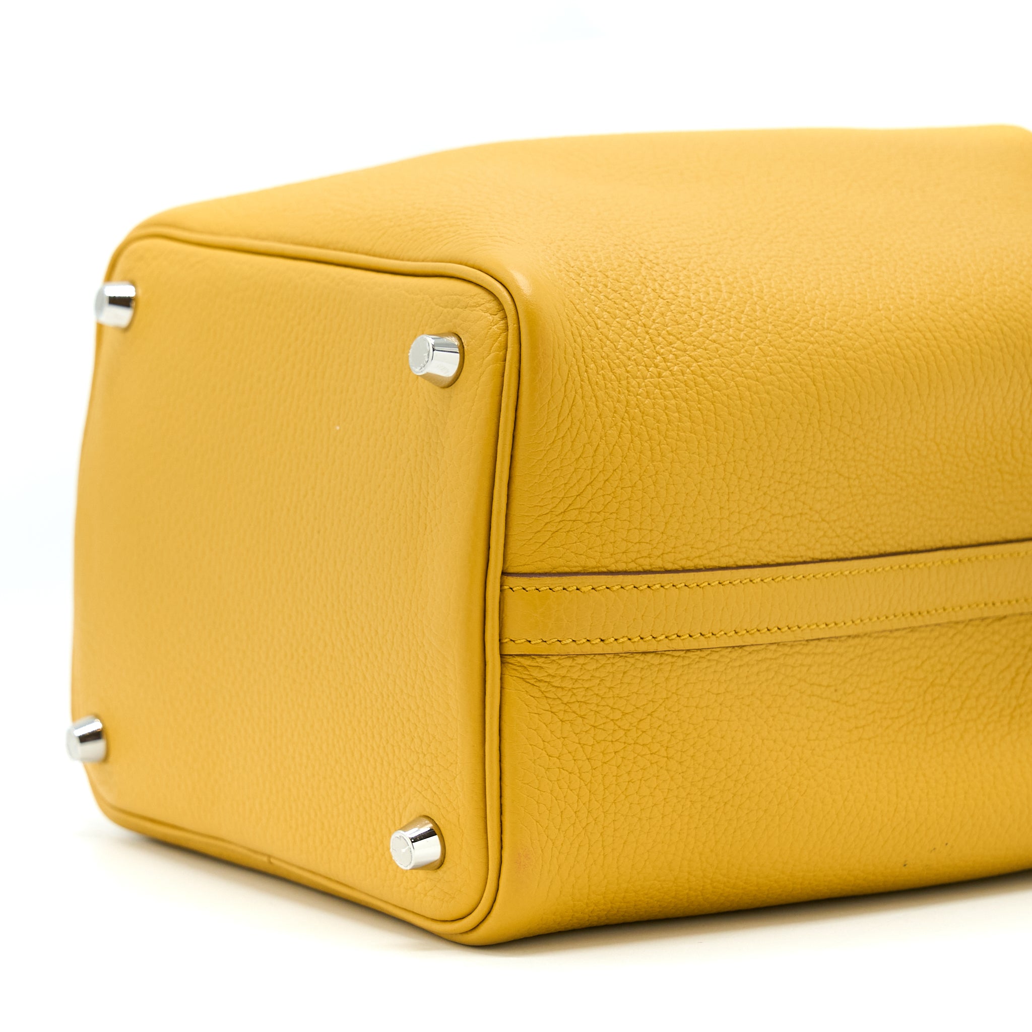 HERMES PICOTIN 18 CLEMENCE AMBER YELLOW SHW