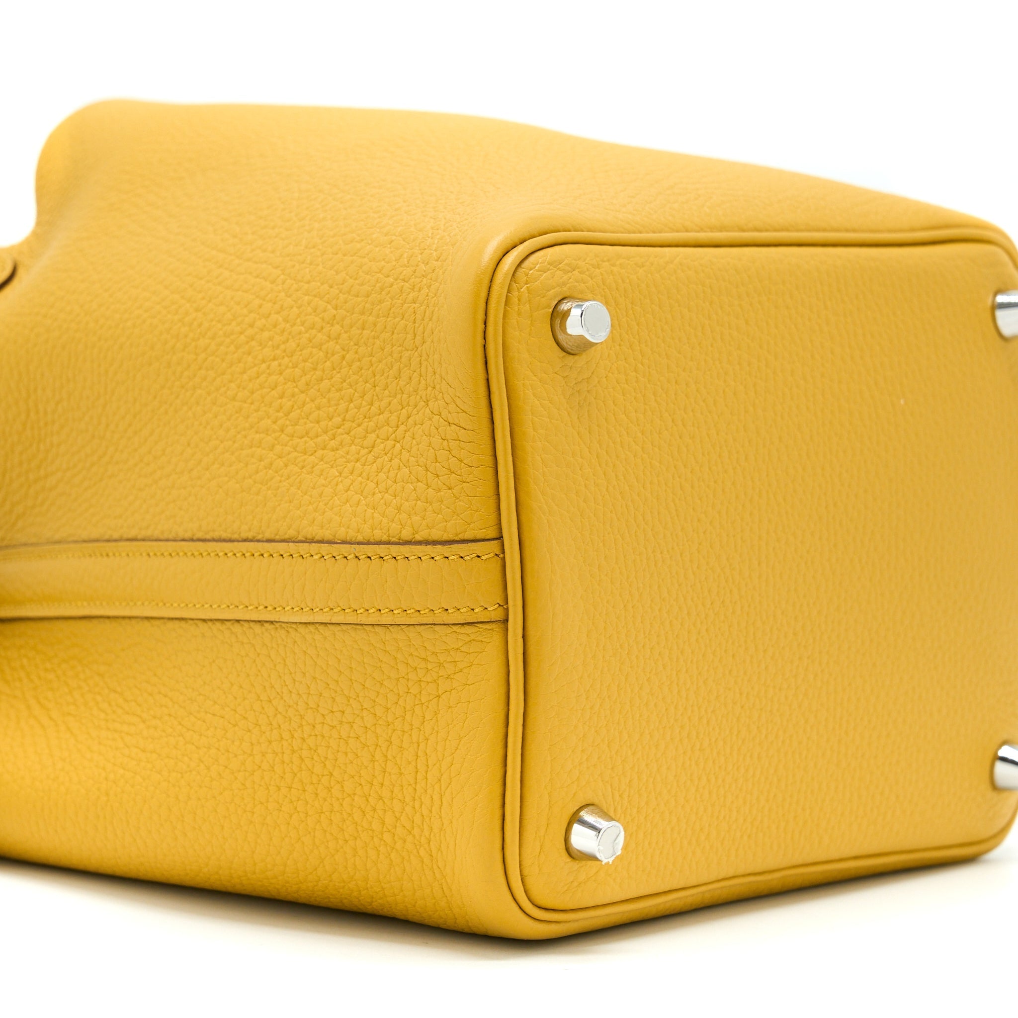 HERMES PICOTIN 18 CLEMENCE AMBER YELLOW SHW