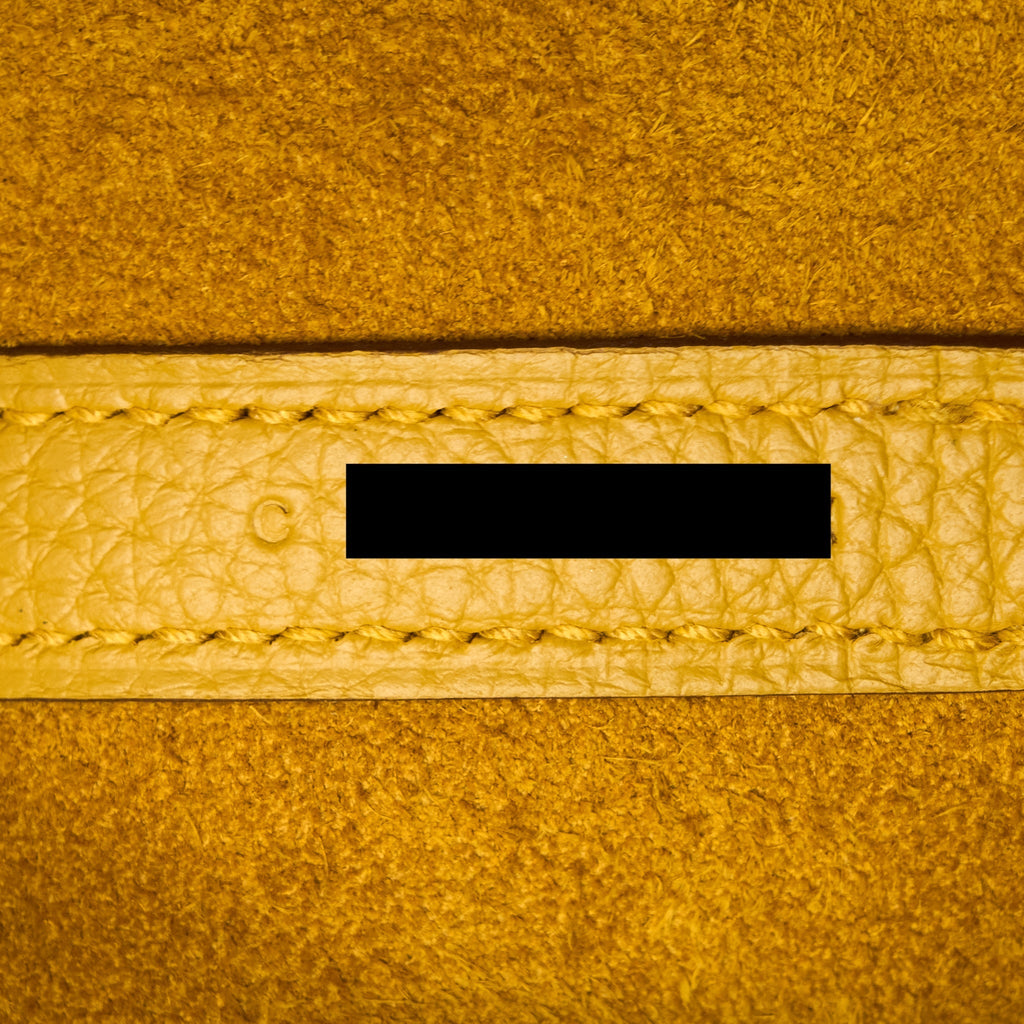 HERMES PICOTIN 18 CLEMENCE AMBER YELLOW SHW