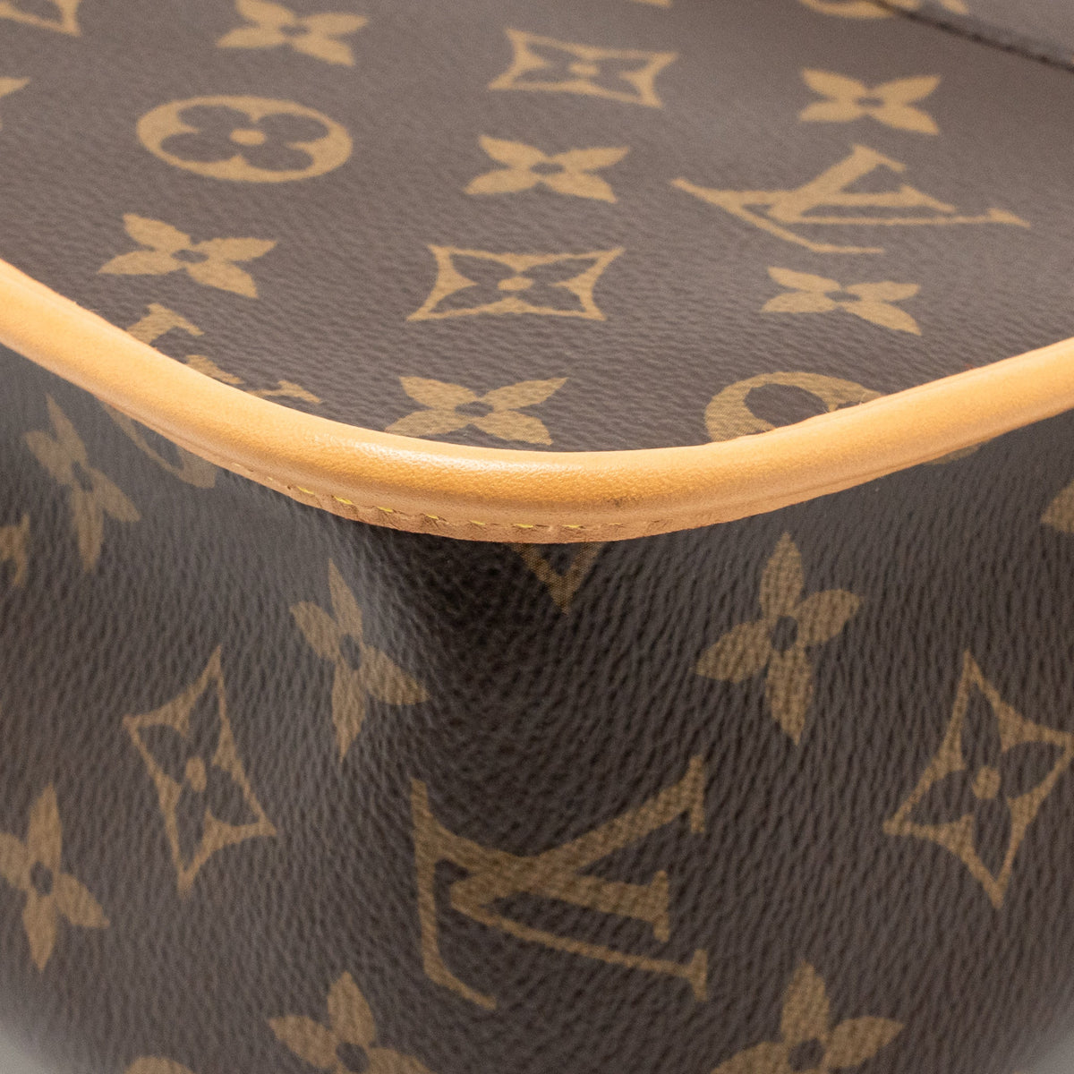 Louis Vuitton Diane bag monogram canvas pink strap GHW