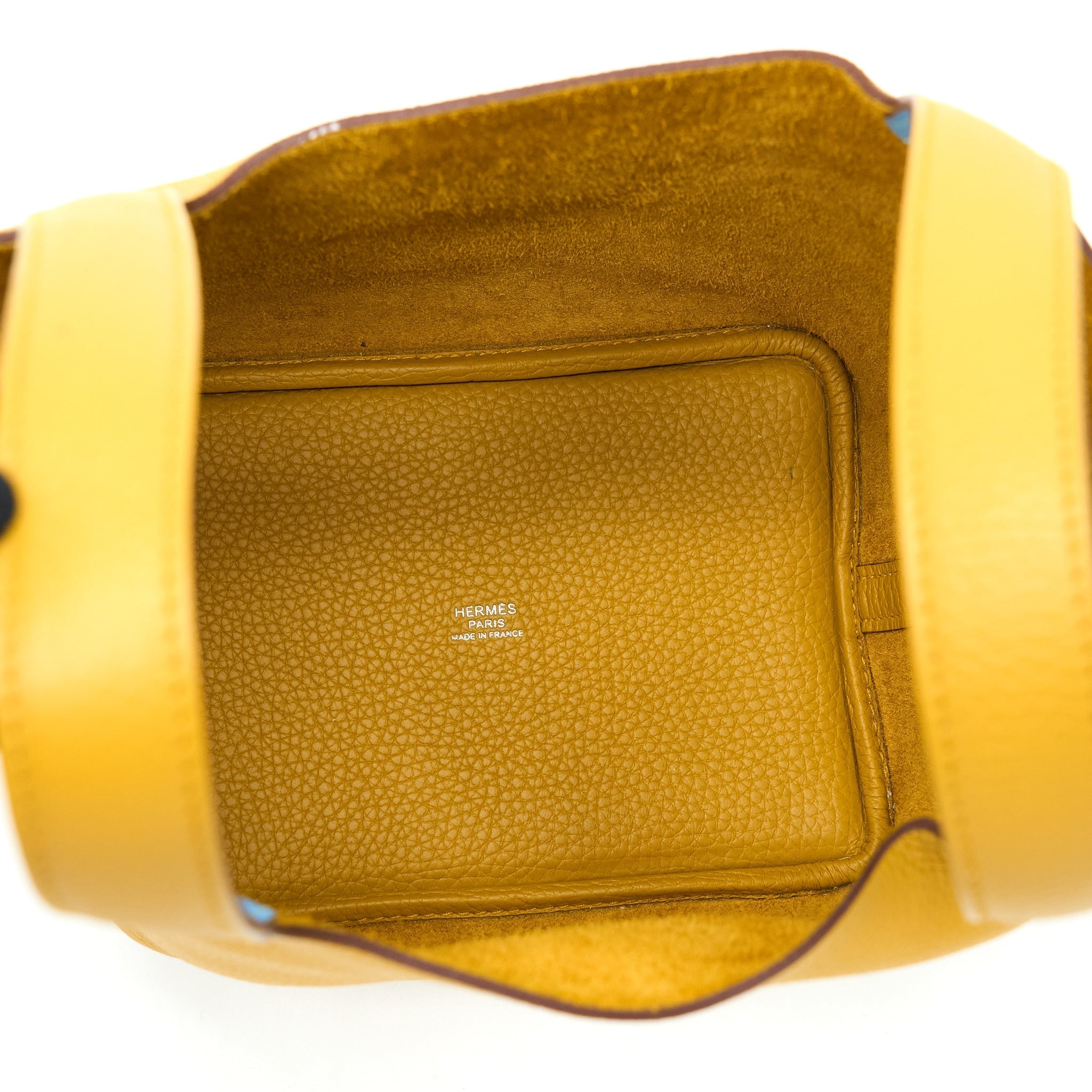 HERMES PICOTIN 18 CLEMENCE AMBER YELLOW SHW