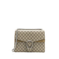 GUCCI DIONYSUS SHOULDER BAG GG SUPREME CANVAS/SUEDE SHW