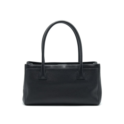 CHANEL EXECUTIVE CERF SMALL TOTE BAG CAVIAR BLACK WITH GHW