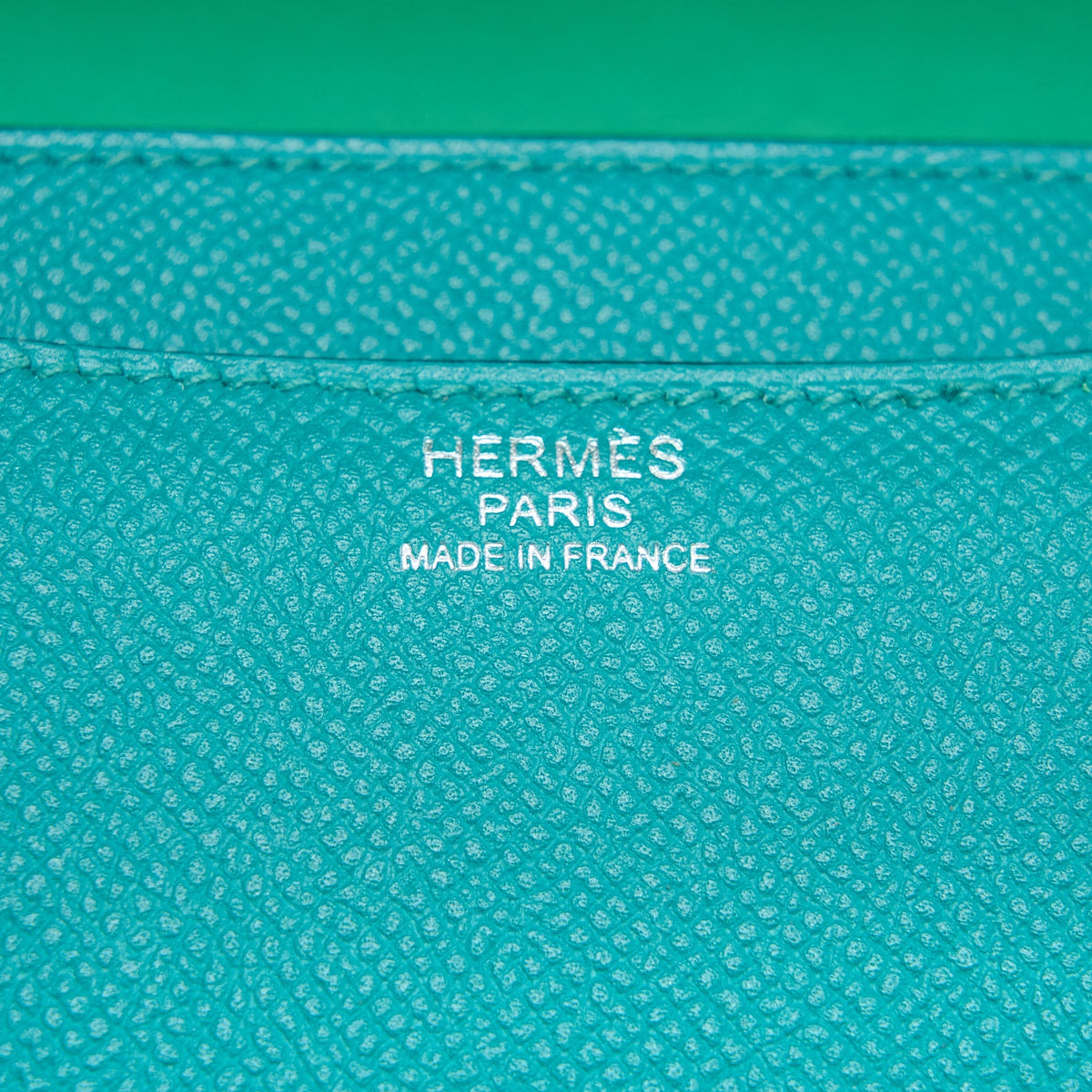 Hermes Constance 24 Epsom 7F Blue Paon/6w Menthe Enamel Hardware