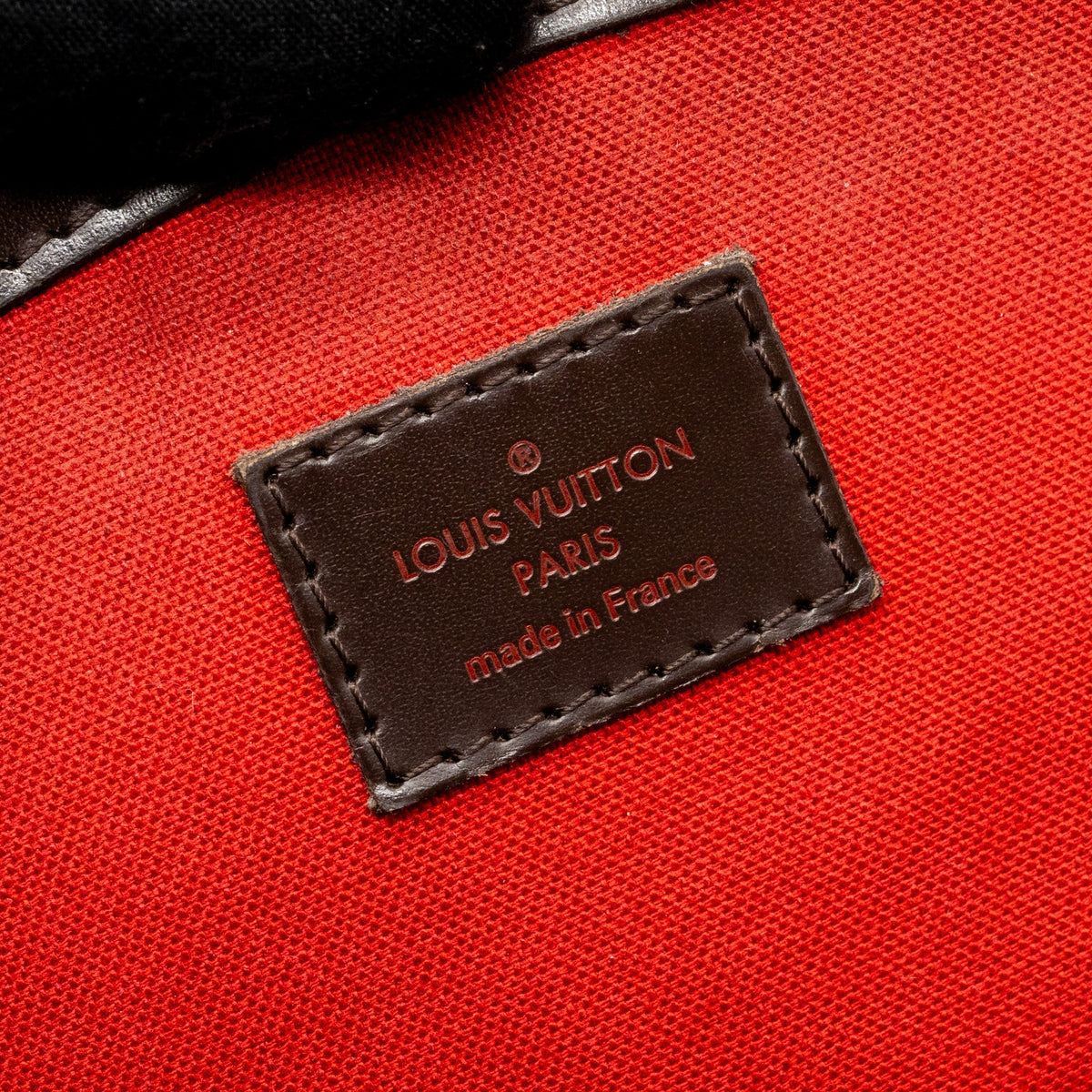 LOUIS VUITTON TOTE BAG DAMIER EBENE GHW