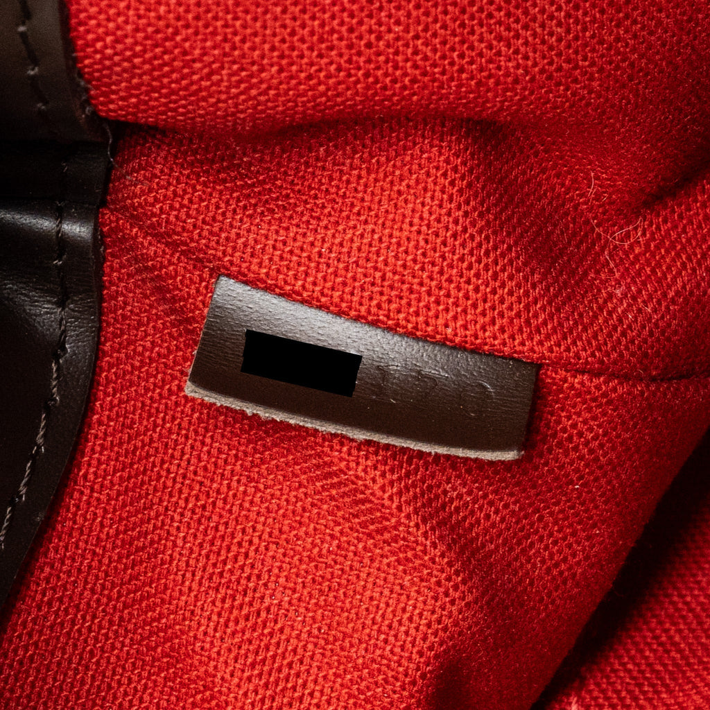 LOUIS VUITTON TOTE BAG DAMIER EBENE GHW