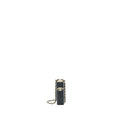 CHANEL SQUARED LIPSTICK CASE ON CHAIN BLACK LGHW