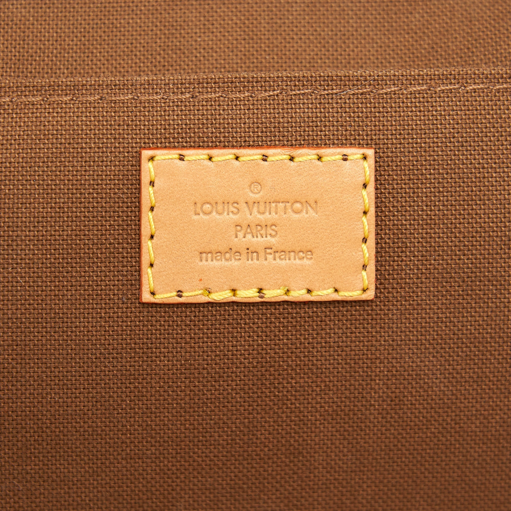 LOUIS VUITTON PETIT SAC PLAT MONOGRAM CANVAS