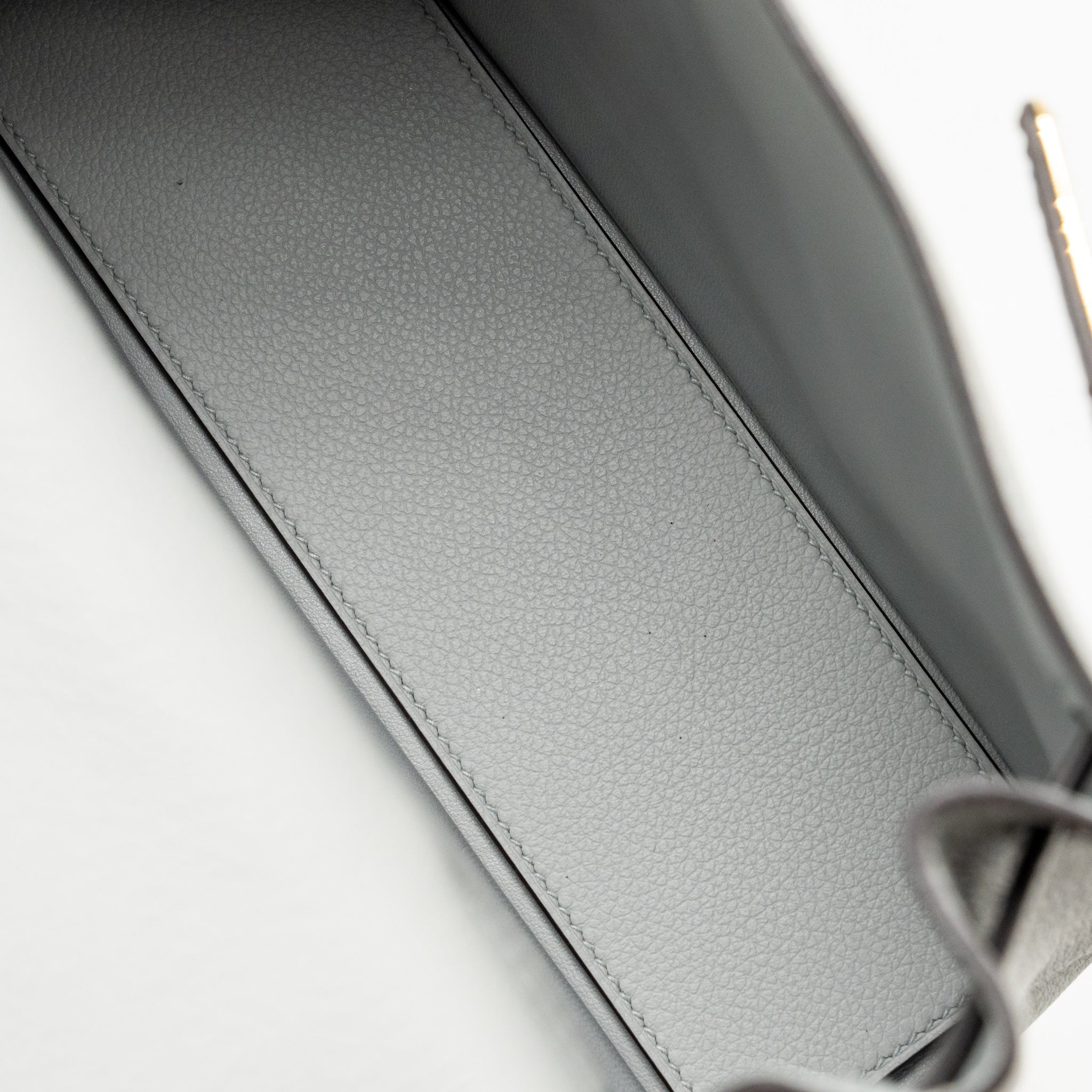 HERMES KELLY DANSE EVERCOLOR GRIS MOUETTE GHW