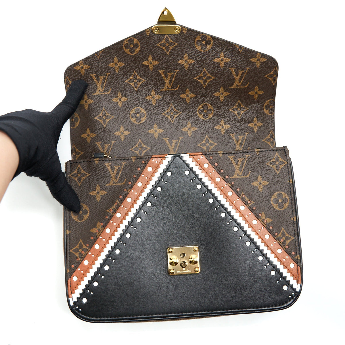 LOUIS VUITTON POCHETTE MÉTIS LIMITED EDITION BROGUE GHW