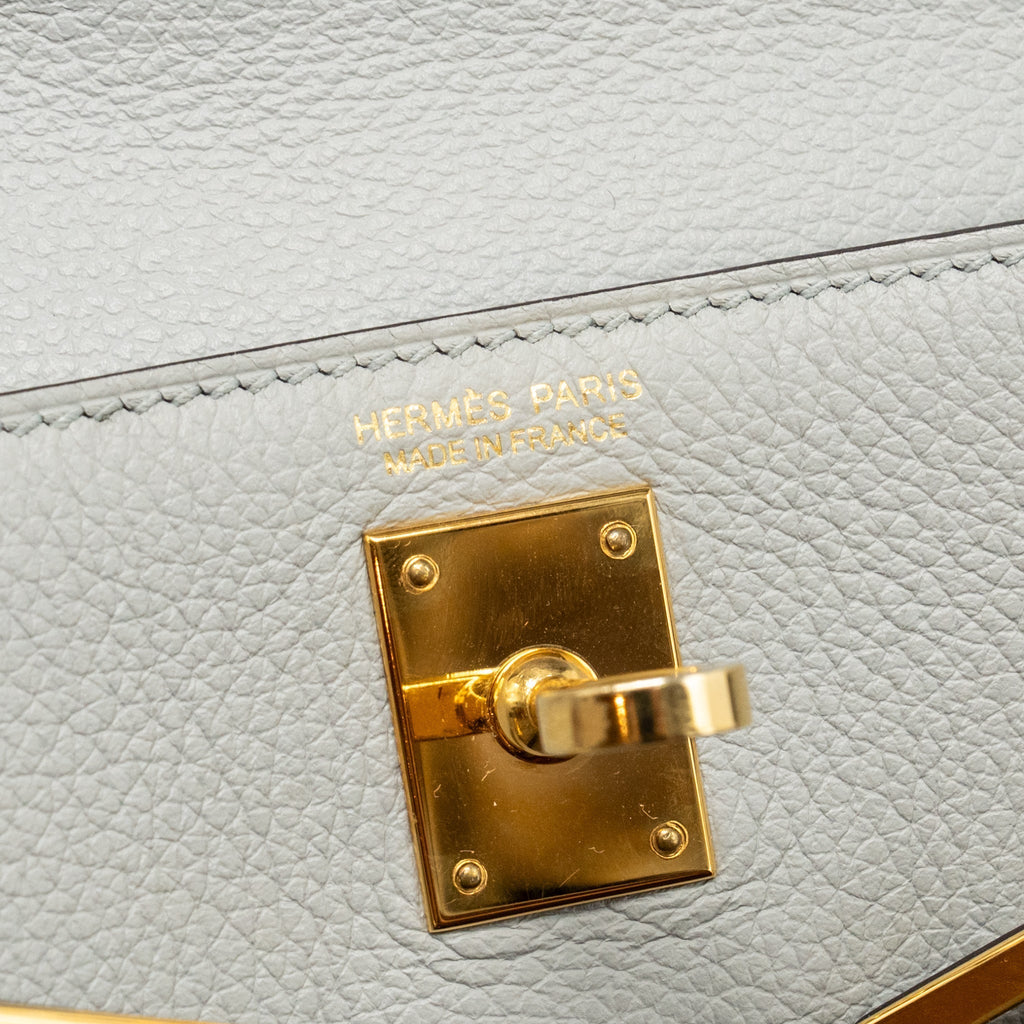 HERMES KELLY DANSE EVERCOLOR GRIS MOUETTE GHW
