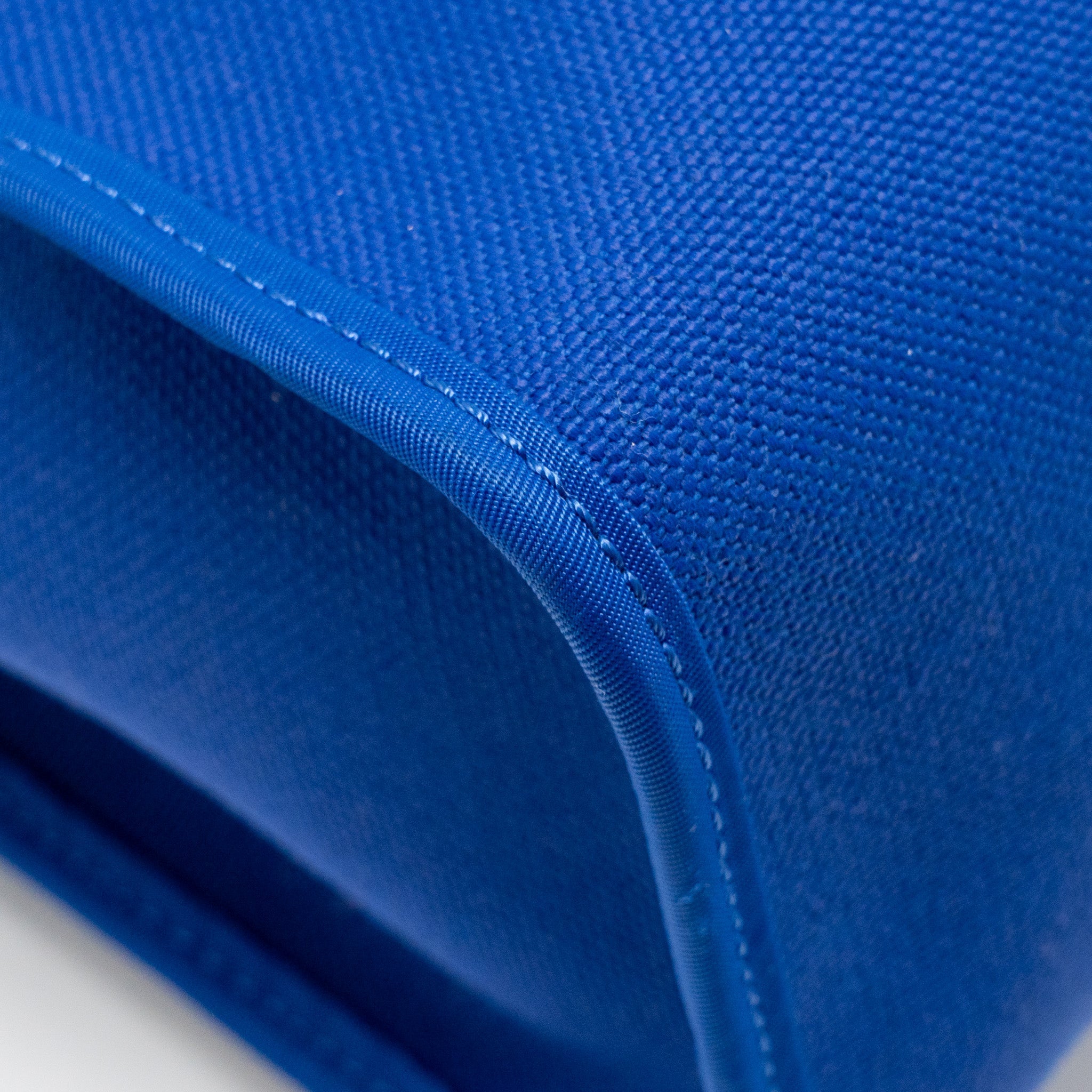 HERMES HERBAG 31 ZIP BAG CANVAS/HUNTER LEATHER BLEU ELECTRIQUE/BLEU INDIGO SHW