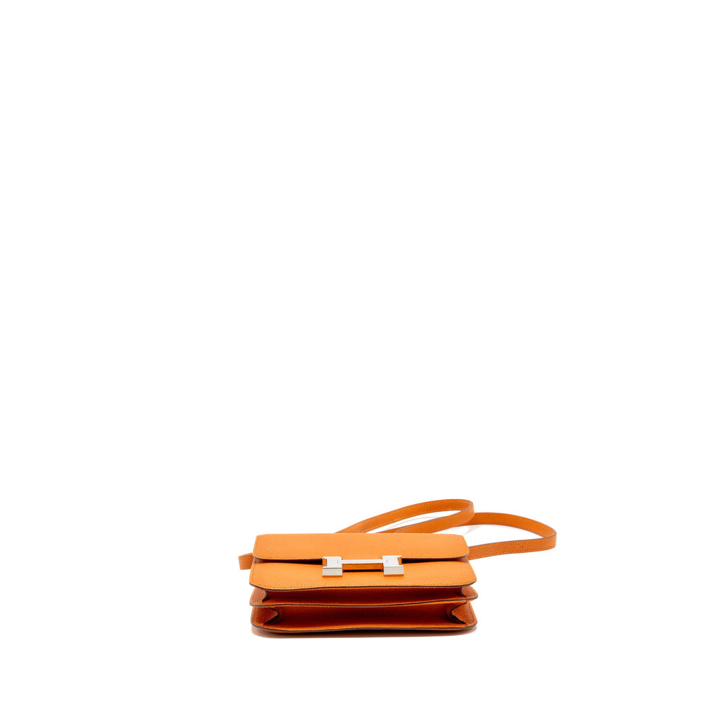 Hermes mini constance epsom orange SHW