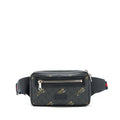 GUCCI GG SUPREME/ TIGER BELT BAG BLACK SHW