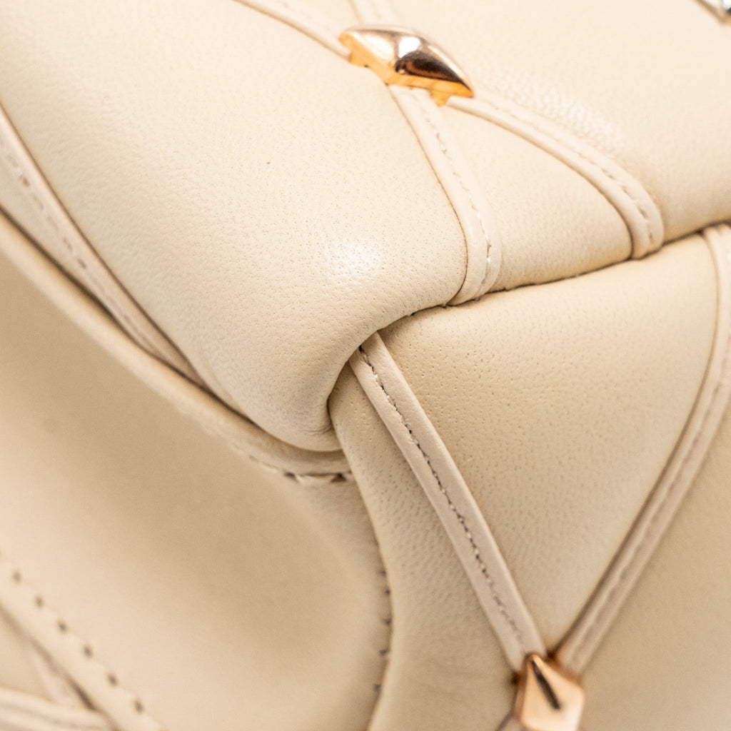 LOUIS VUITTON GO-14 MM LAMBSKIN BEIGE MULTICOLOUR HARDWARE