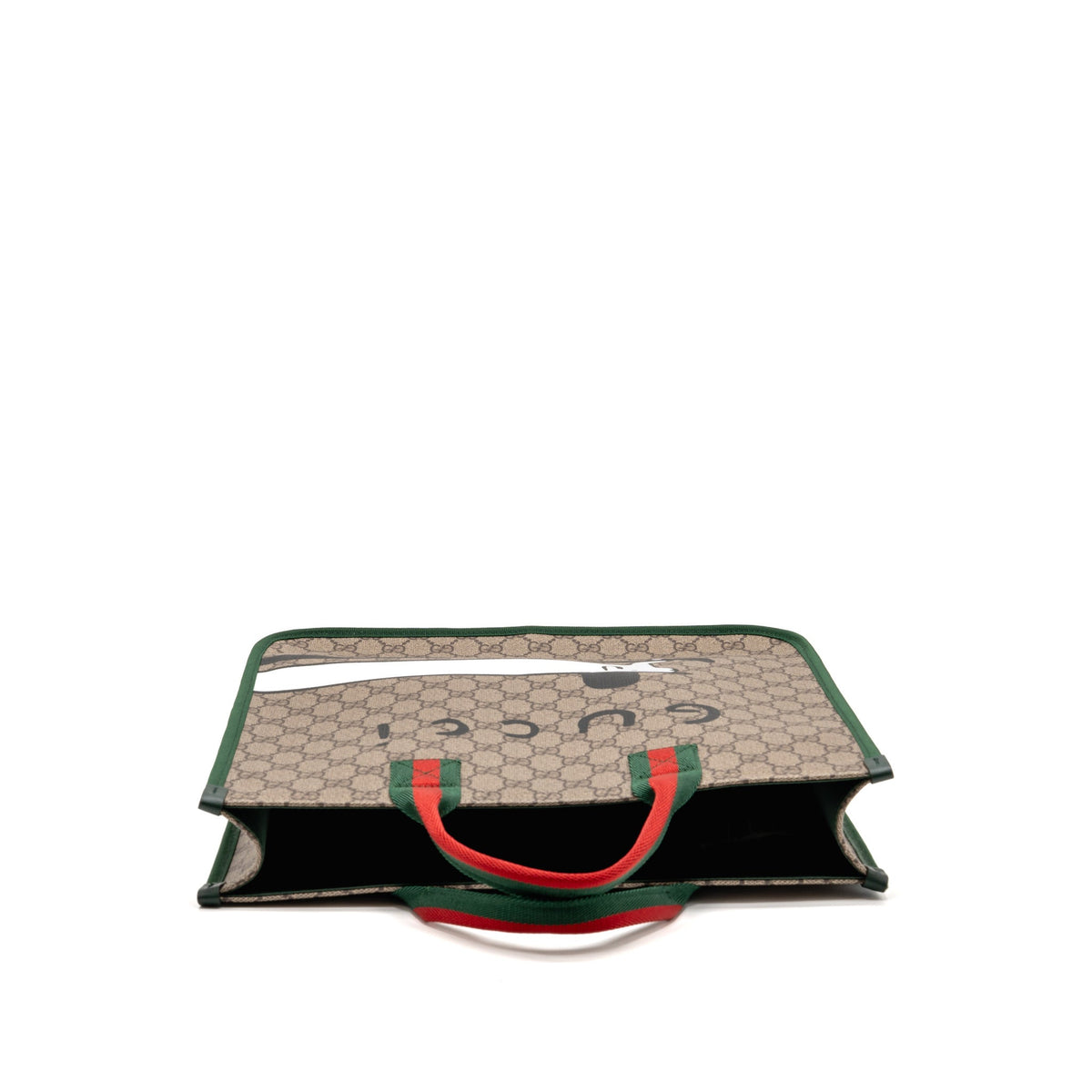 Gucci x Euan Roberts Children’s Printed GG Tote Bag GG Supreme Canvas Beige/Dark Brown
