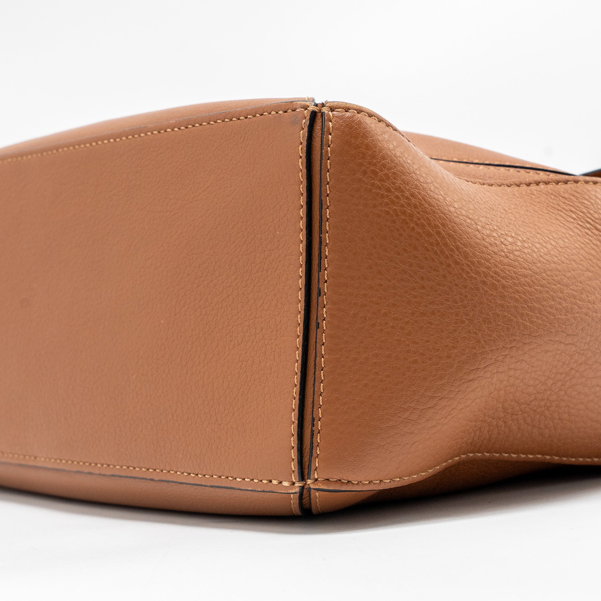 LOEWE SMALL PUZZLE BAG CALFSKIN TAN SHW