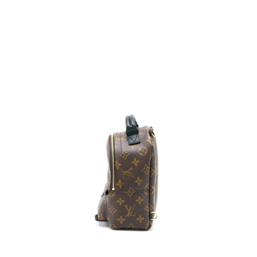 LOUIS VUITTON PALM SPRING MINI BACKPACK MONOGRAM CANVAS GHW (NEW VERSION)