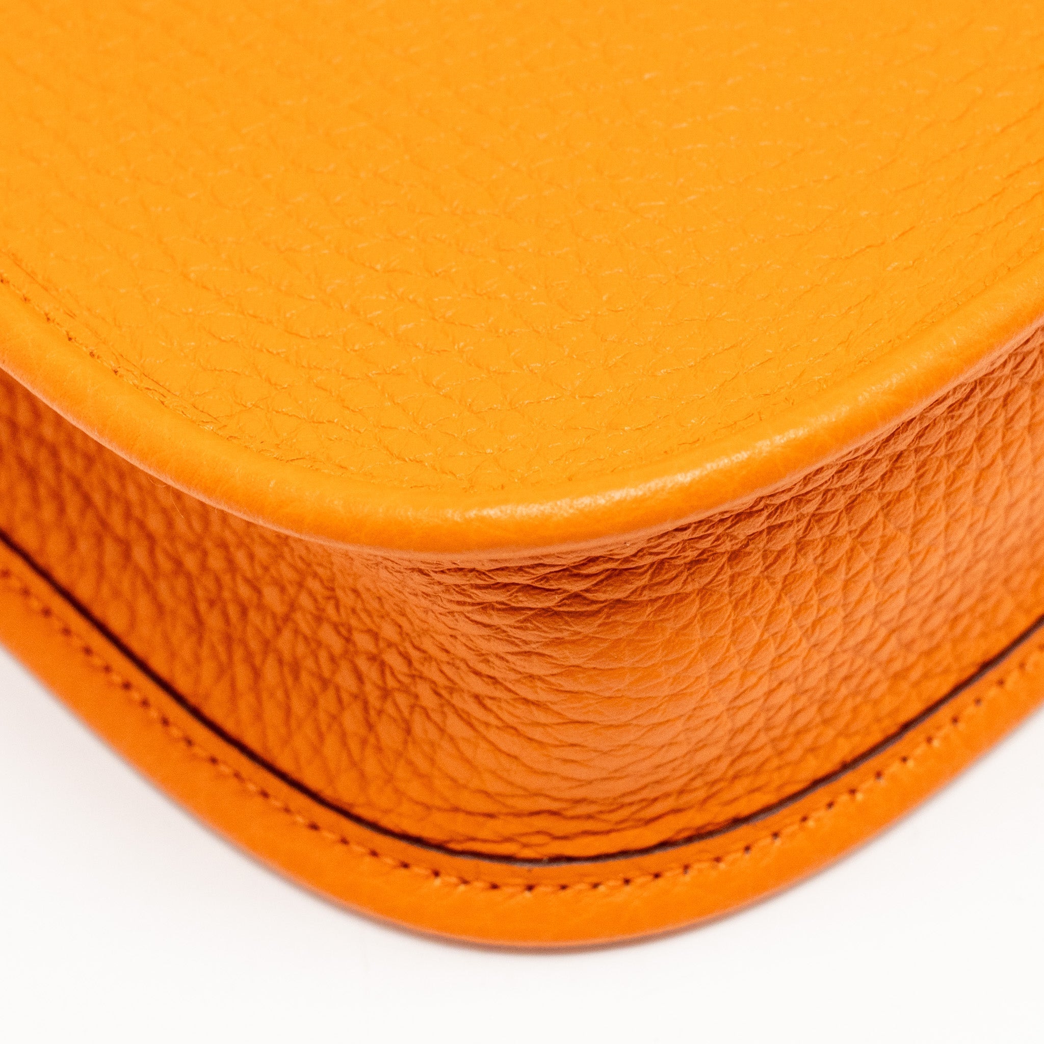 HERMES MINI EVELYN CLEMENCE ORANGE SHW