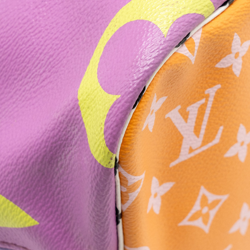 LOUIS VUITTON NEVERFULL MM GIANT MONOGRAM CANVAS MULTICOLOUR GHW