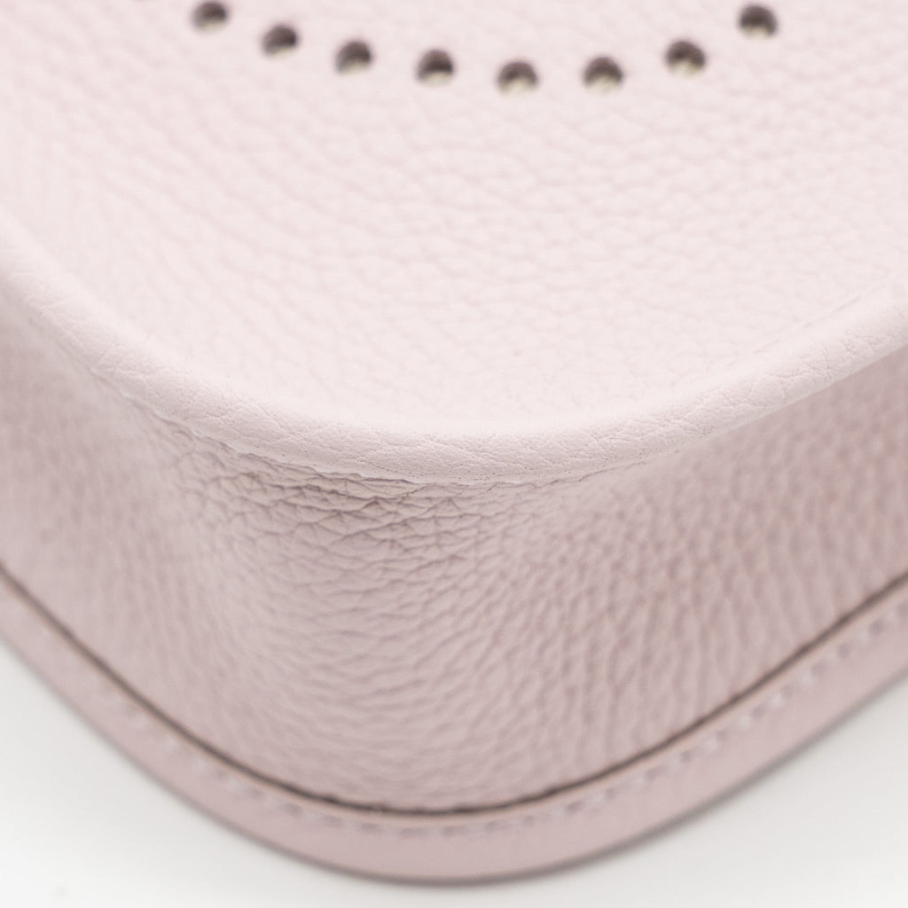 HERMES MINI EVELYNE CLEMENCE MAUVE PALE SHW