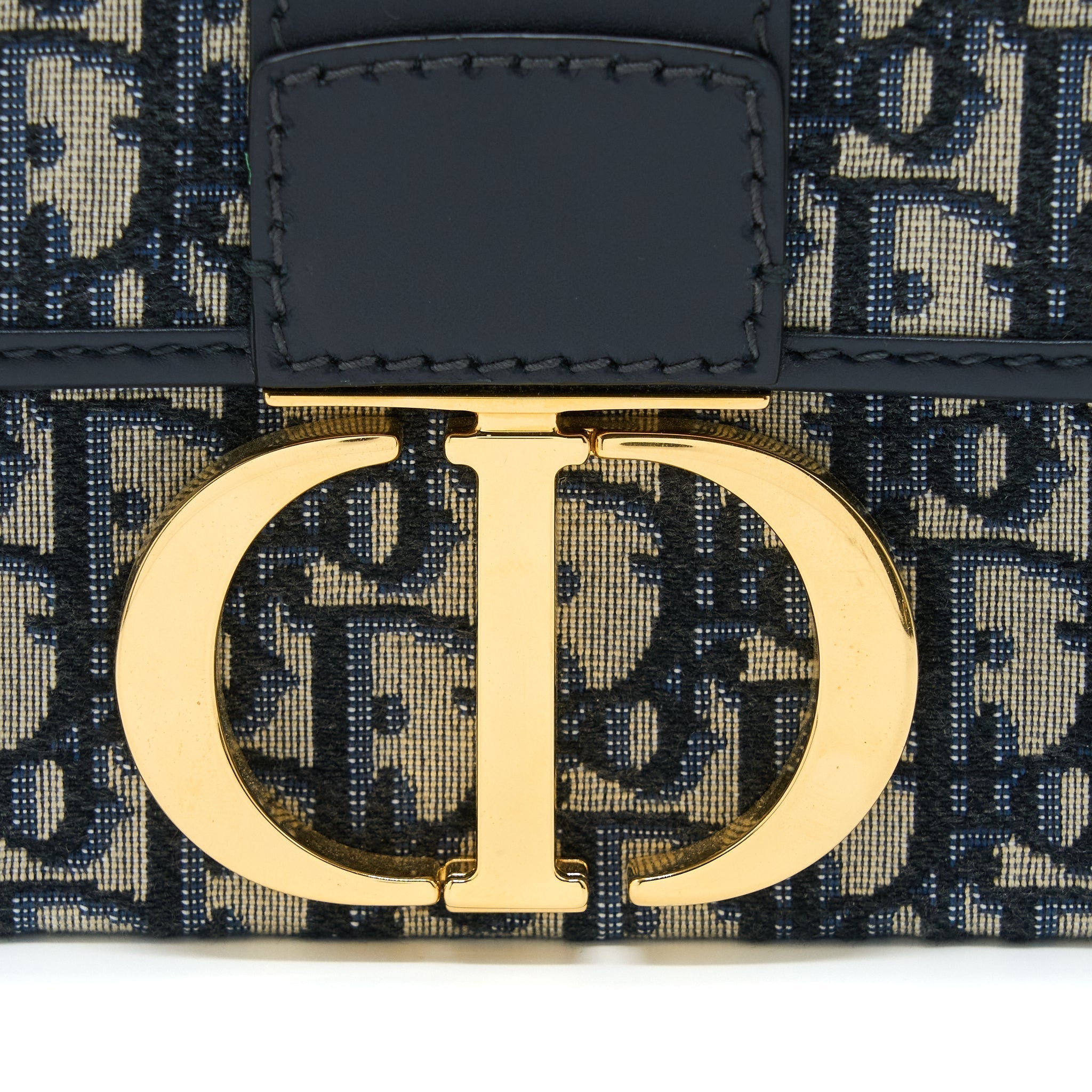 DIOR 30 MONTAIGNE BOX BLUE DIOR OBLIQUE JACQUARD GHW