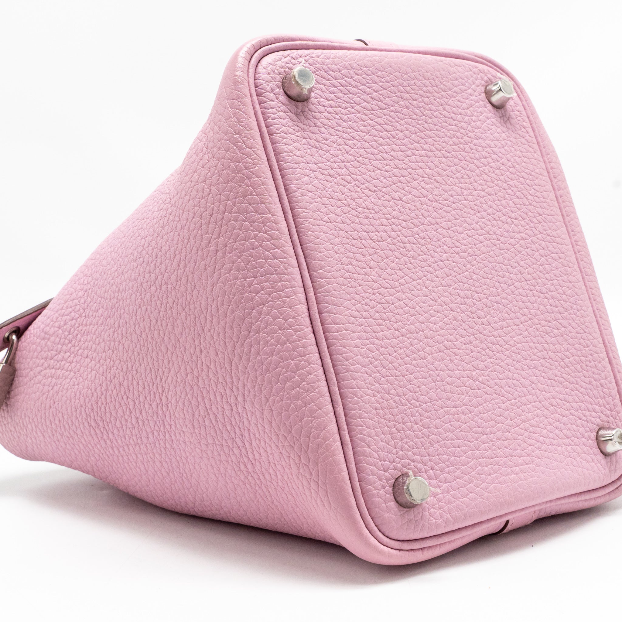 HERMES PICOTIN 18 LOCK BAG CLEMENCE MAUVE SYLVESTRE SHW