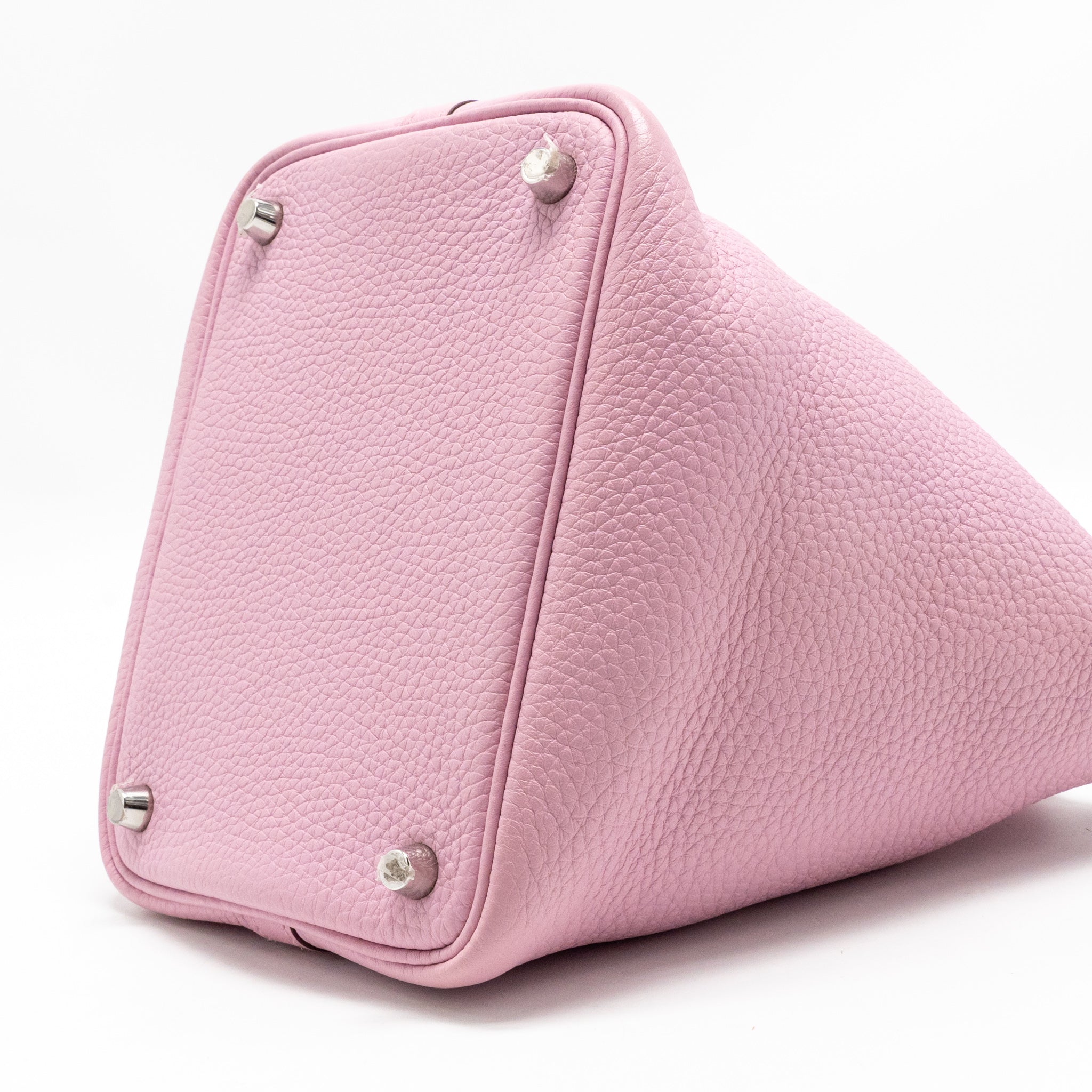 HERMES PICOTIN 18 LOCK BAG CLEMENCE MAUVE SYLVESTRE SHW
