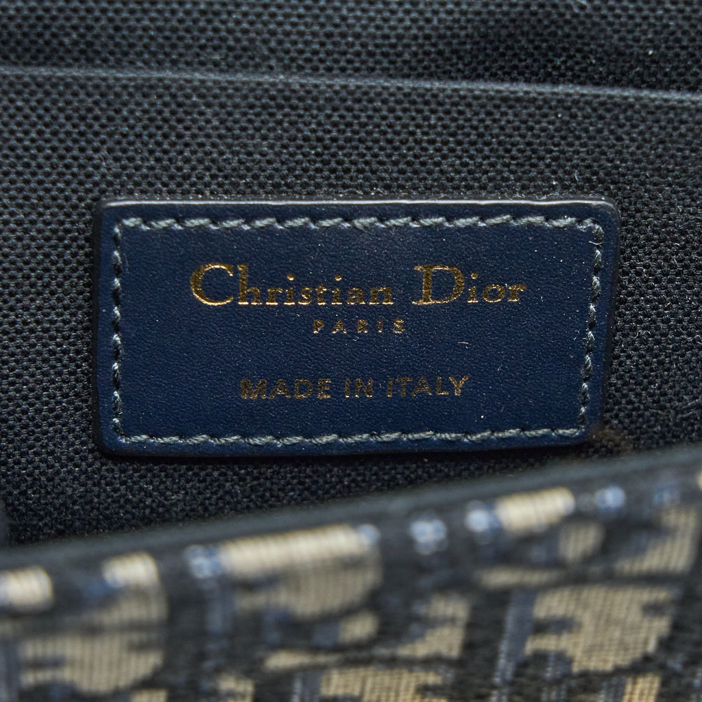 DIOR 30 MONTAIGNE BOX BLUE DIOR OBLIQUE JACQUARD GHW